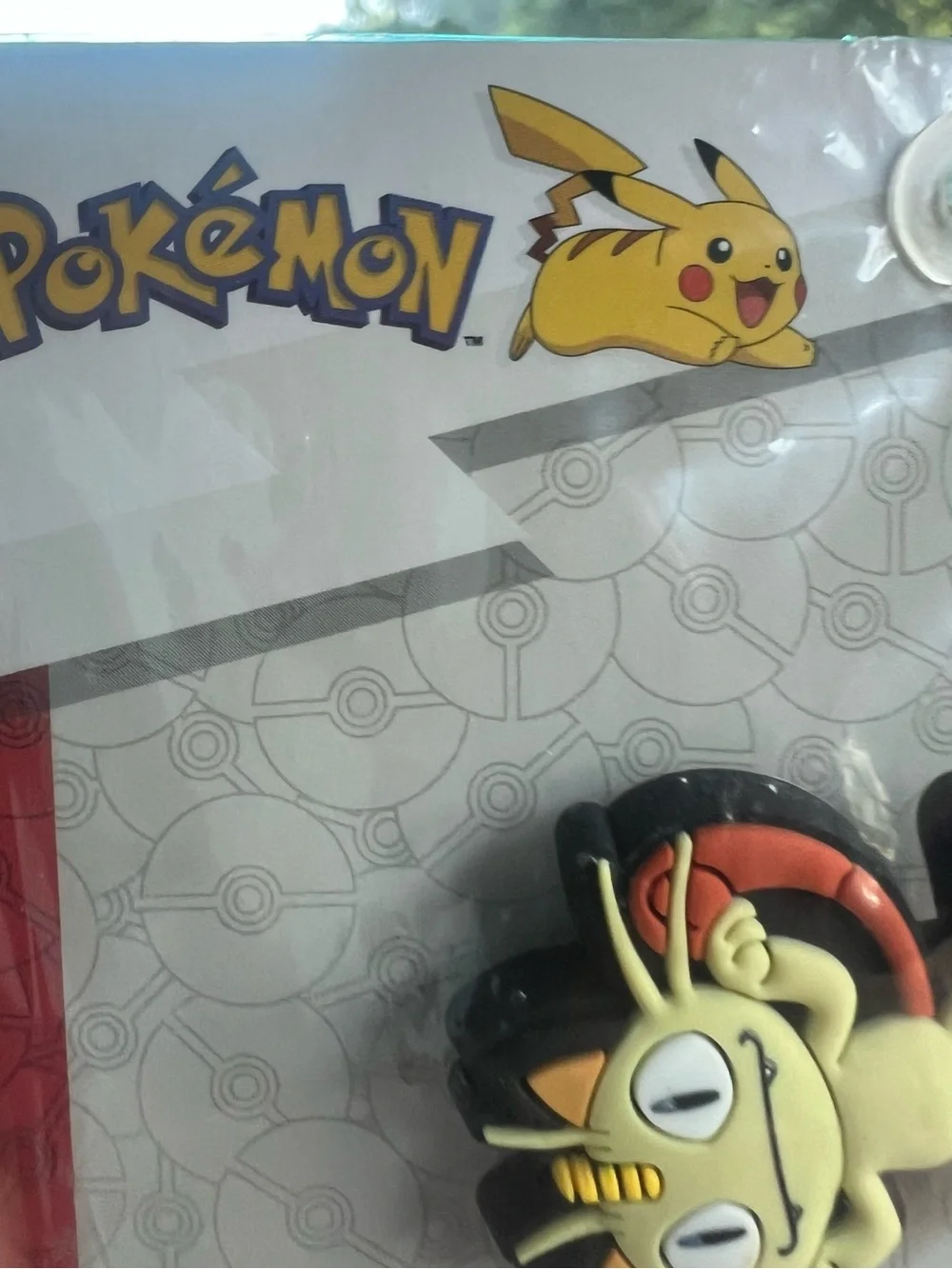 Pokemon Crocs Jibbitz Pikachu & Friends Purple/Yellow Charm Set 4-pack